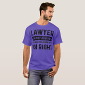 Advocaat _13 t-shirt (Voorkant volledig)