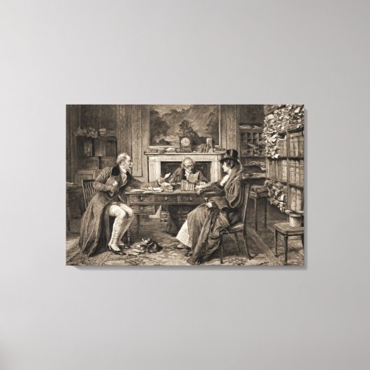 Advocaat 1895 canvas afdruk (Voorkant)