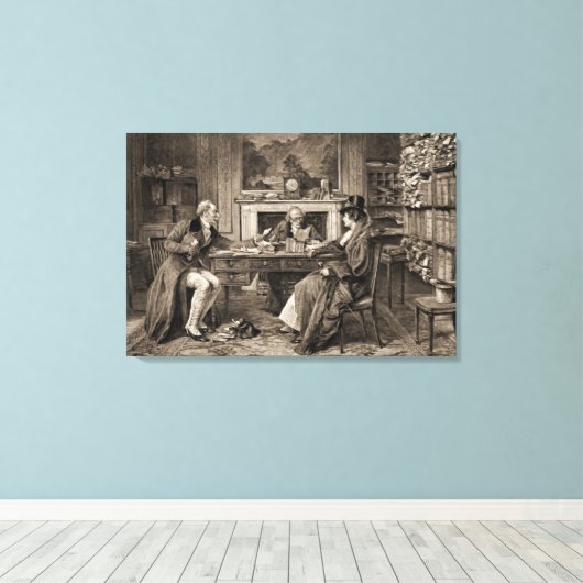 Advocaat 1895 canvas afdruk (Insitu (Houten vloer))