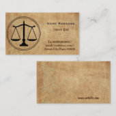 advocaat, advocaat, advocaat, advocatenkantoor visitekaartje (Voorkant / Achterkant)