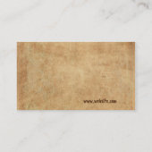 advocaat, advocaat, advocaat, advocatenkantoor visitekaartje (Achterkant)