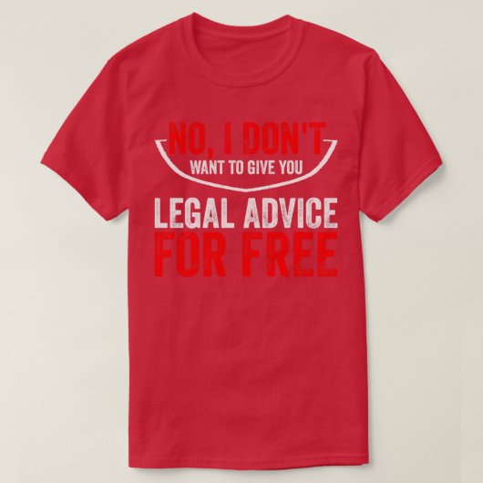 Advocaat Advocaat Procureur School Afstuderen Gift T-shirt (Design voorkant)