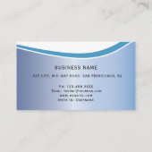 Advocaat, advocaat sjabloon met logo visitekaartje (Achterkant)