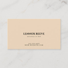 Advocaat, advocatenkantoor, Visitekaartje van advo