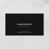 Advocaat, advocatenkantoor, Visitekaartje van advo (Voorkant)