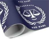 Advocaat Afstudeerder Cadeaupapier (Rol Hoek)