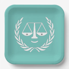 Advocaat Afstuderen Borden Papieren Bordje