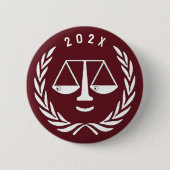 Advocaat Afstuderen Button (Voorkant)