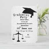 Advocaat Afstuderen Kaart (Staand voorkant)