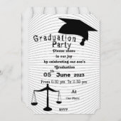 Advocaat Afstuderen Kaart (Voorkant / Achterkant)
