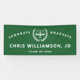 Advocaat Afstuderen Spandoek