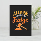 Advocaat Allemaal Opstaan Hier Komt De Rechter Kaart (Staand voorkant)