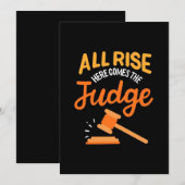 Advocaat Allemaal Opstaan Hier Komt De Rechter Kaart (Voorkant / Achterkant)