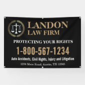 Advocaat Banner met aangepast logo (Horizontaal)
