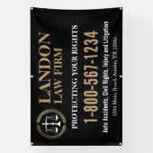 Advocaat Banner met aangepast logo (Verticaal)