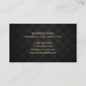 Advocaat bij advocatenkantoor Luxury Quiled Visitekaartje (Achterkant)