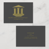 Advocaat bij advocatenkantoor Visitekaartje (Voorkant / Achterkant)