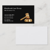 advocaat bij de Kantoor van Classy Law Visitekaartje (Voorkant / Achterkant)