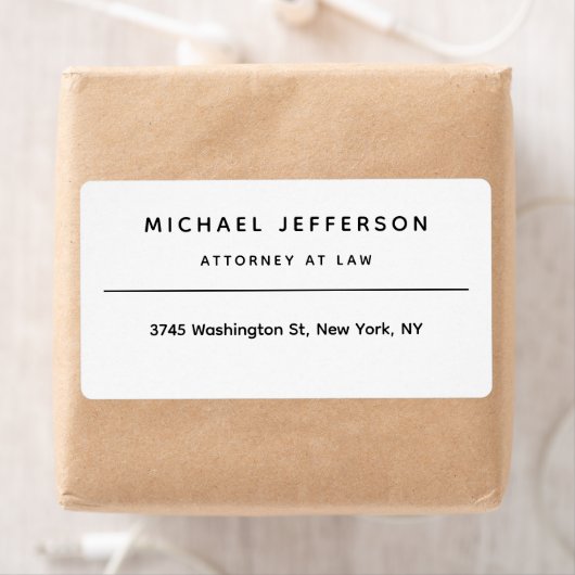 Advocaat bij de minimalistische klassieke Pro Etiket (Insitu)