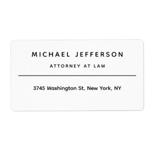 Advocaat bij de minimalistische klassieke Pro Etiket