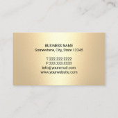 Advocaat bij de wet Gold Label Black Glitter (Achterkant)