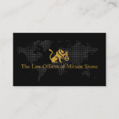 Advocaat bij Law Visitekaartje (Voorkant)