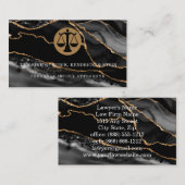 Advocaat bij Rechtsgelding Advocaat Visitekaartje (Voorkant / Achterkant)