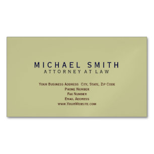 Advocaat bij wet minimaal Visitekaartje Magnetisch Visitekaartje