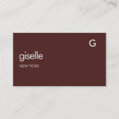 Advocaat Burgundy Gouden QR-code Visitekaartje (Voorkant)