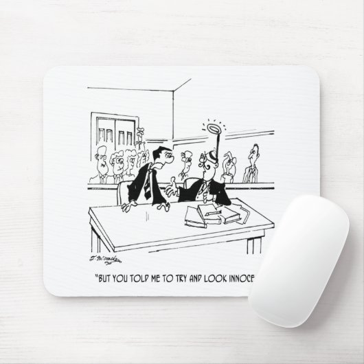 Advocaat Cartoon 5299 Muismat (Met muis)