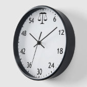 Advocaat Clock - for Attorney Barrister Solicitor (Hoek)