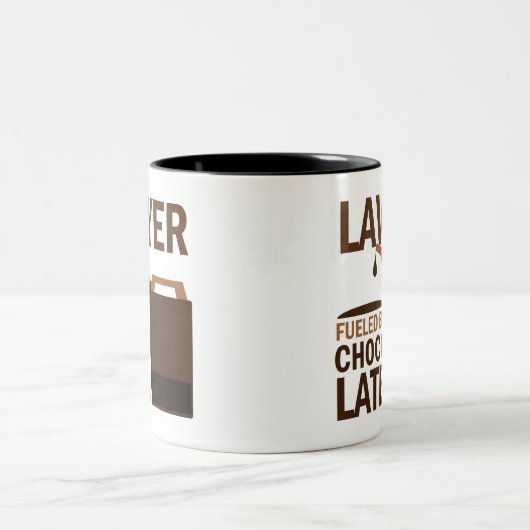 Advocaat (Funny) Gift Tweekleurige Koffiemok (Center)