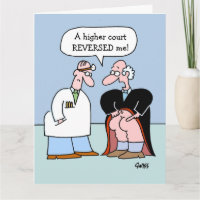Advocaat Gefeliciteerd Funny Groot Wenskaart