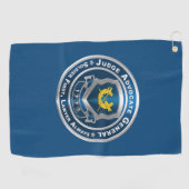 Advocaat-generaal JAG Golfhanddoek (Horizontaal)