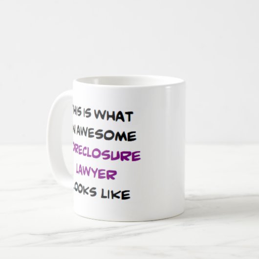 advocaat, geweldige koffiemok (Voorkant links)