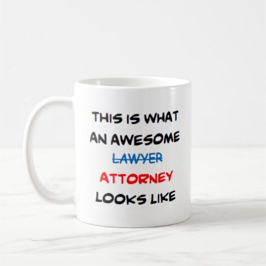 advocaat, geweldige koffiemok (Links)