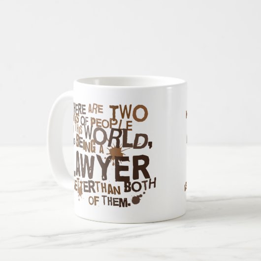 Advocaat Gift Koffiemok (Voorkant links)