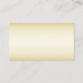 Advocaat | Gulden schalen van justitie Visitekaartje (Achterkant)