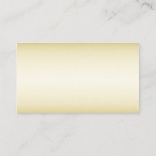 Advocaat | Gulden schalen van justitie Visitekaartje (Achterkant)