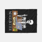 Advocaat Halloween Fleece Deken (Voorkant (Horizontaal))