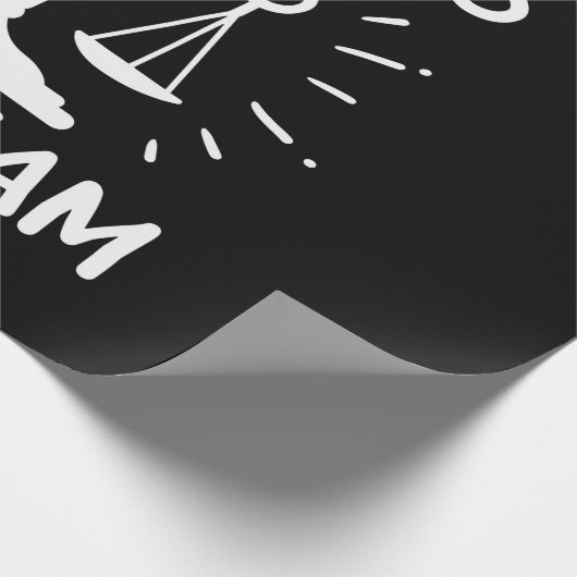 Advocaat heeft het barexamen overleefd cadeaupapier (Hoek)