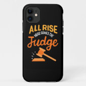 Advocaat hier komt de rechter aan Case-Mate iPhone case (Achterkant)