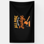 Advocaat hier komt de rechter aan spandoek (Verticaal)