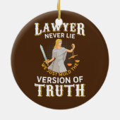 Advocaat houdt zich nooit uitsluitend bezig met de keramisch ornament (Achterkant)