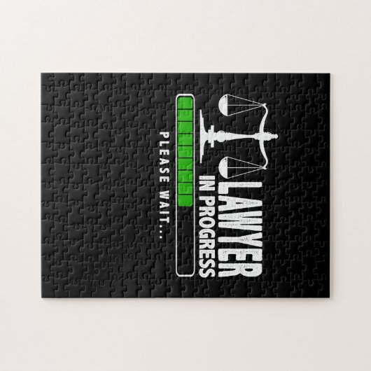 Advocaat in behandeling legpuzzel (Horizontaal)