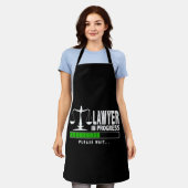 Advocaat in behandeling schort (Gedragen)