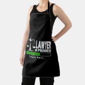 Advocaat in behandeling schort (Insitu)