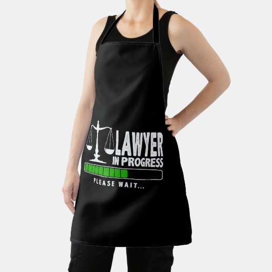 Advocaat in behandeling schort (Insitu)