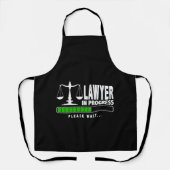 Advocaat in behandeling schort (Voorkant)