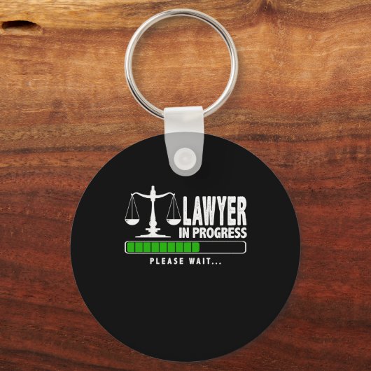 Advocaat in behandeling sleutelhanger (Voorkant)